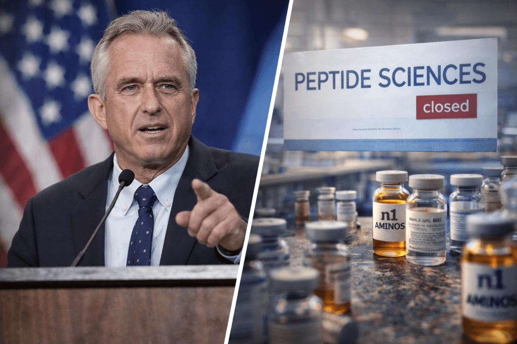The RFK Jr. Peptide Reversal — And the Curious Timing of the Peptide Sciences Shutdown