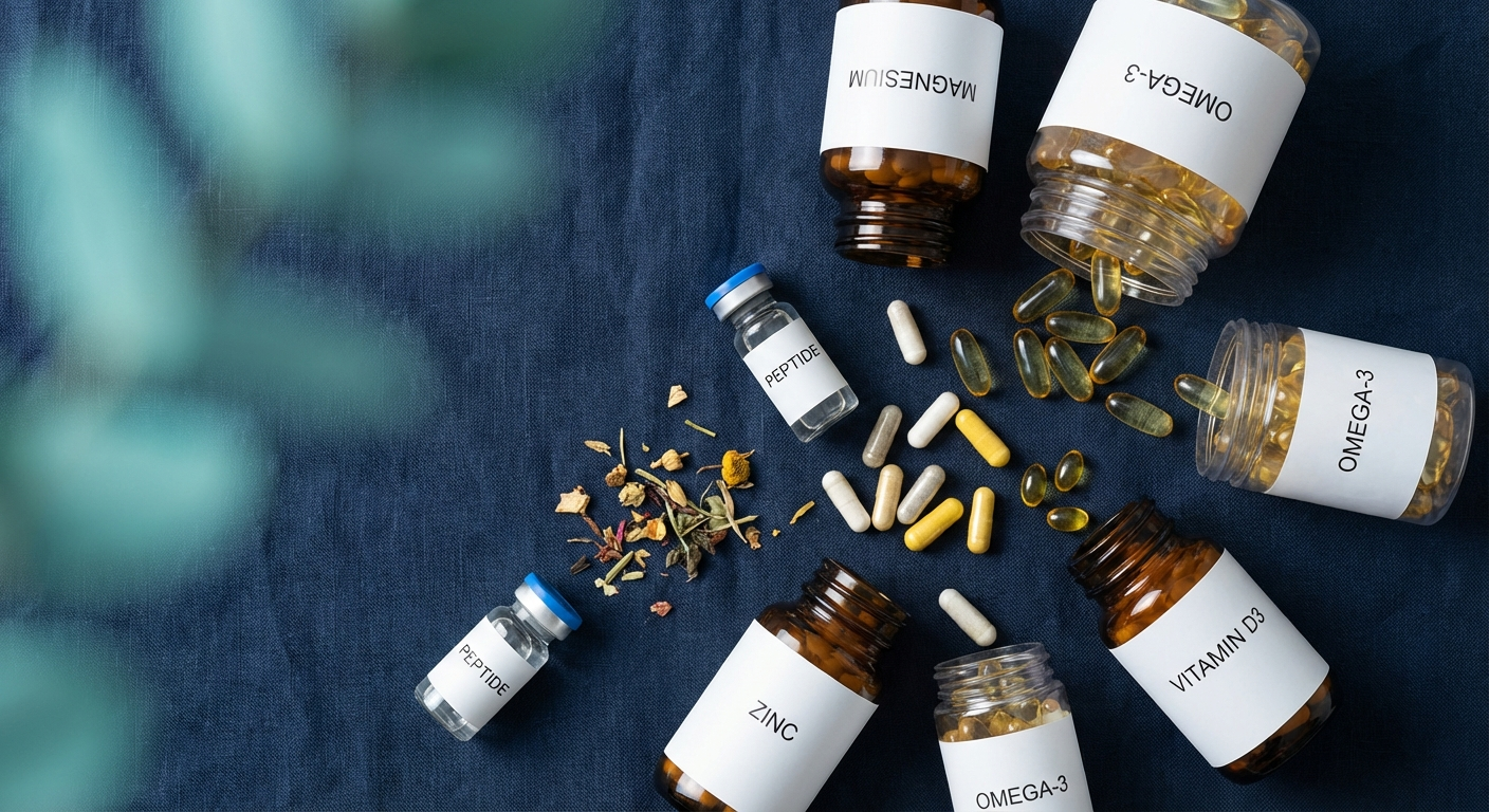 The 5 Supplements That Actually Support Peptide Protocols